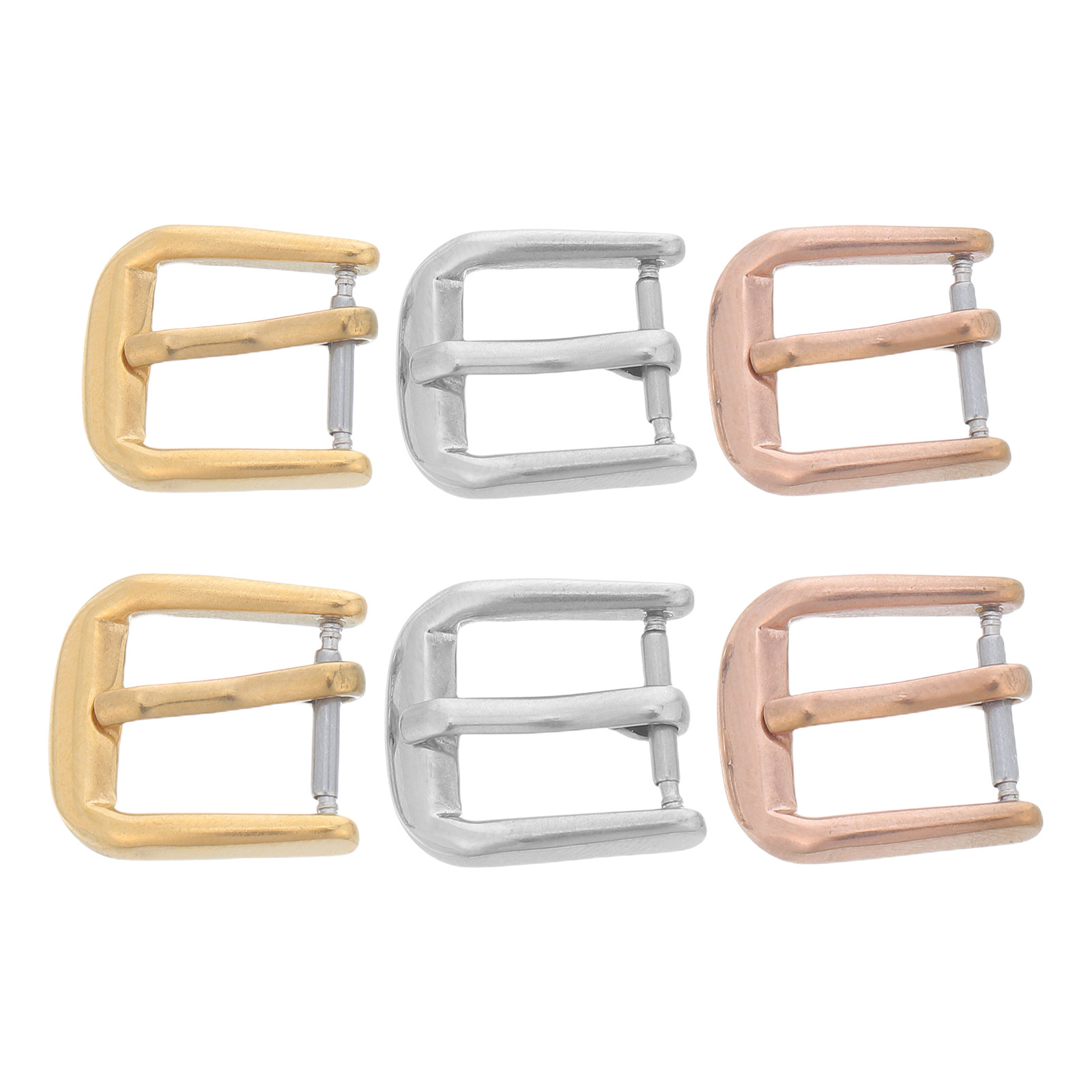 Mesh Strap Metal - 6Pcs Metal Watch Band Buckle Kit