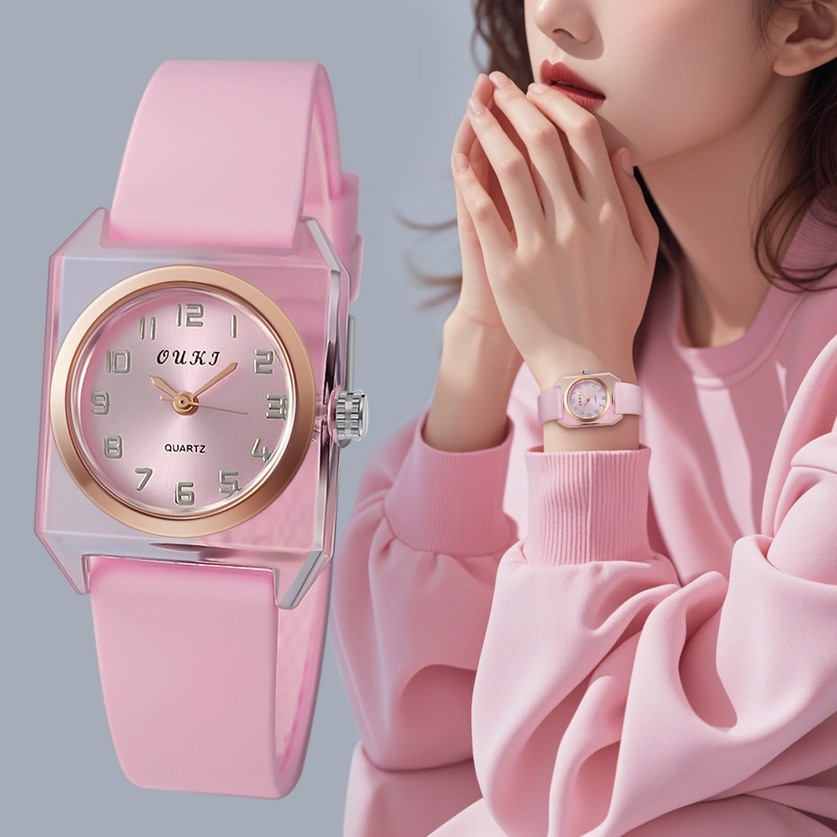 Silicone Band Women - Women Watch Quartz Wristwatch Silicone Strap