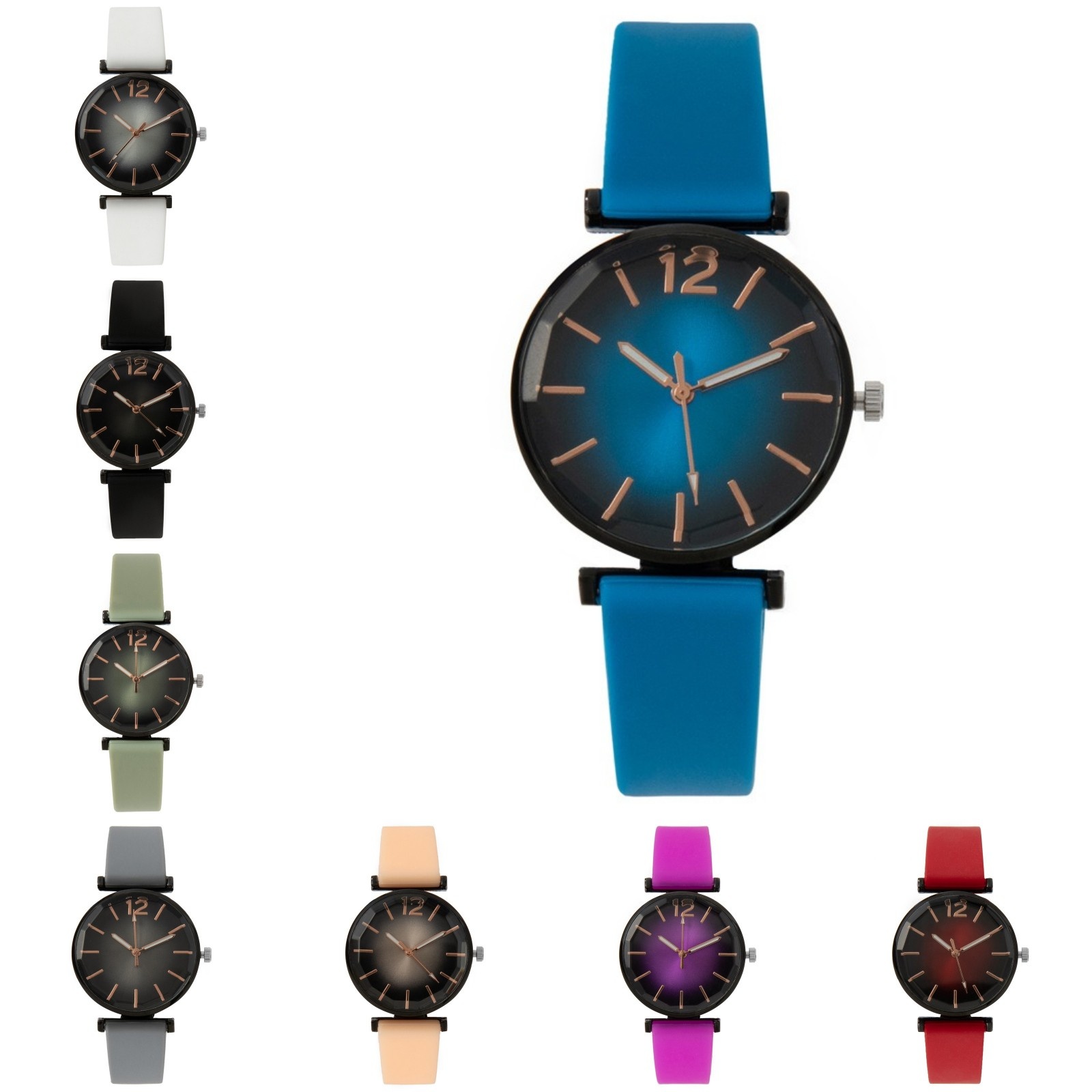 Fashion Ladies Watch Sports Si - Silicone Band Women บทวิจารณ์และราคา