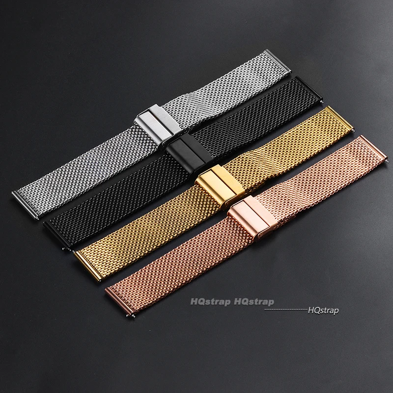 0.6mm 1.0mm Milanese Mesh Stra - Mesh Strap Metal บทวิจารณ์และราคา