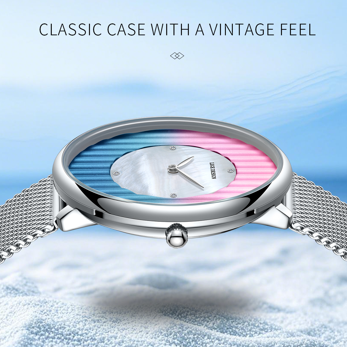 LIGE Women Watch Top Luxury Br - Stainless Bracelet Diver บทวิจารณ์และราคา