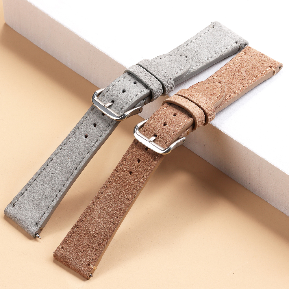 Soft Suede Retro Genuine Leath - Suede Strap Watch บทวิจารณ์และราคา
