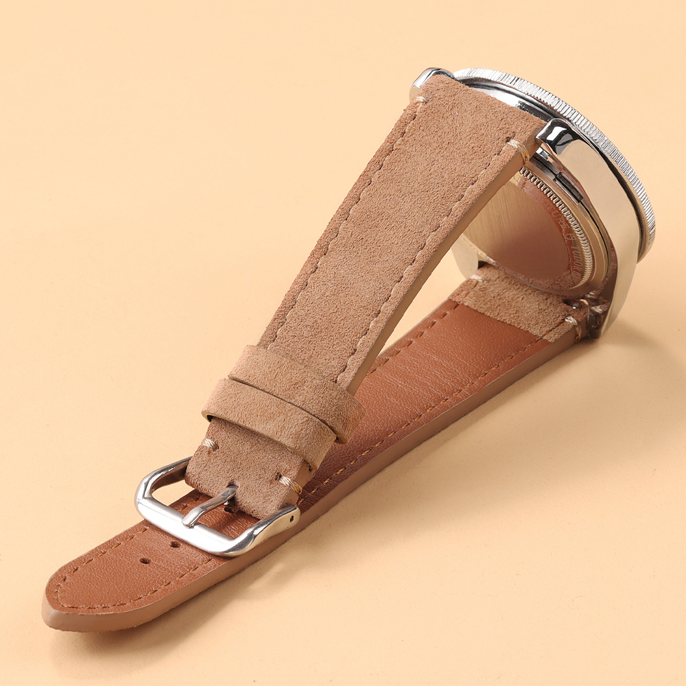 Soft Suede Retro Genuine Leath - Suede Strap Watch บทวิจารณ์และราคา