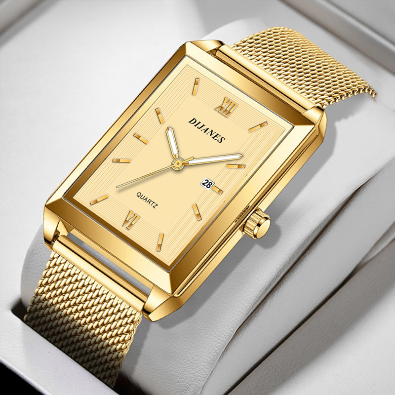 Men's Calendar Date Sport & Le - Leather Watch Band Men บทวิจารณ์และราคา