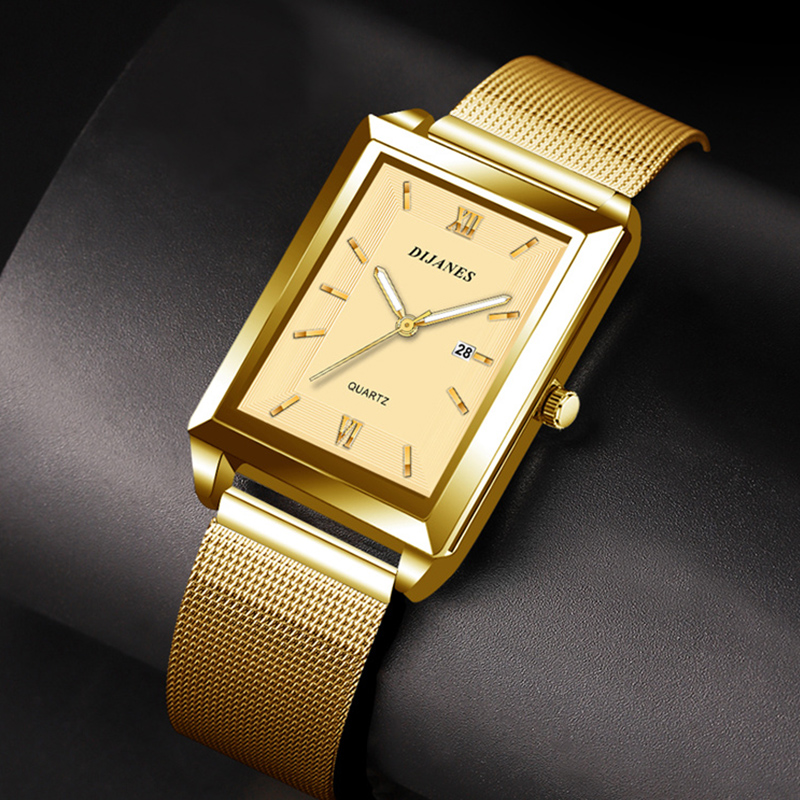 Men's Calendar Date Sport & Le - Leather Watch Band Men บทวิจารณ์และราคา