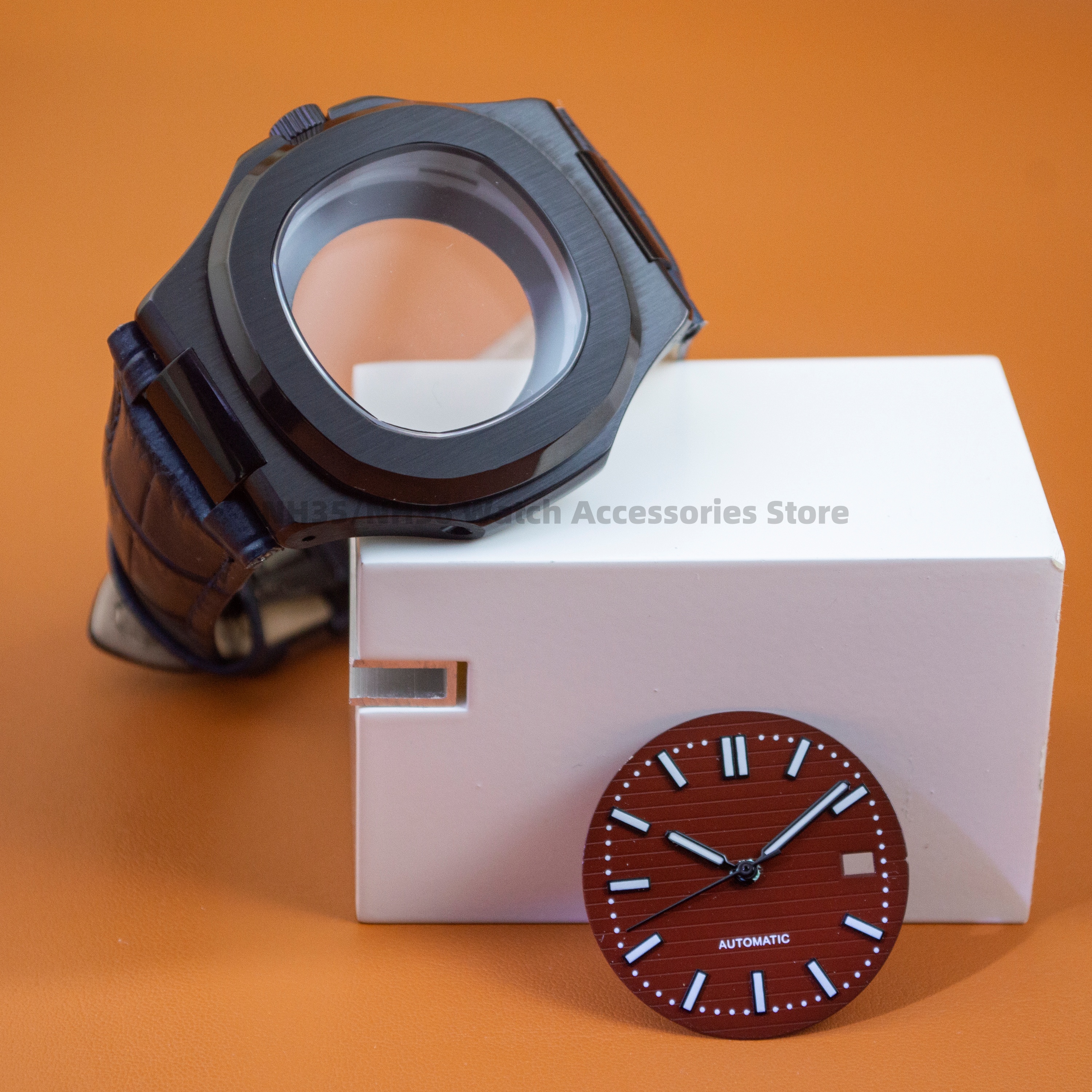 316L Stainless Steel Watch Cas - Leather Watch Band Men บทวิจารณ์และราคา