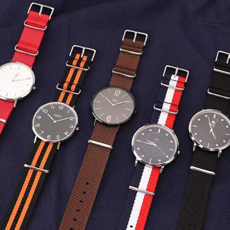 18/20/22/24mm Cambos Stripes S - Nato Strap Nylon บทวิจารณ์และราคา
