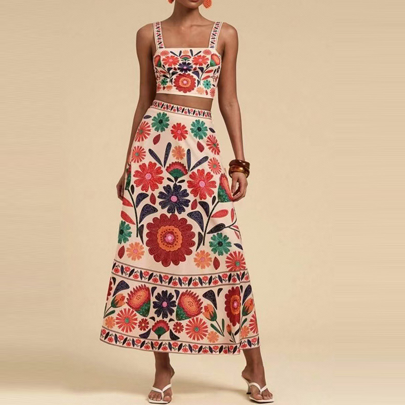 Women Sleeveless Straps Top &  - Tropic Strap Vintage บทวิจารณ์และราคา