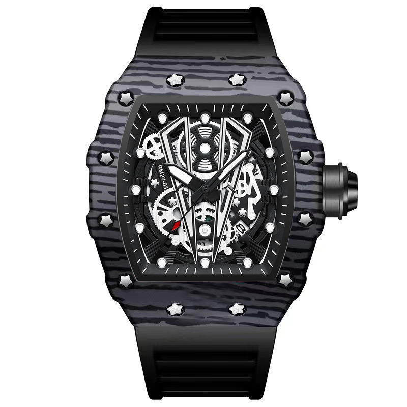 BINBOND B8577 Fashion Men's Qu - Rubber Strap Diver บทวิจารณ์และราคา