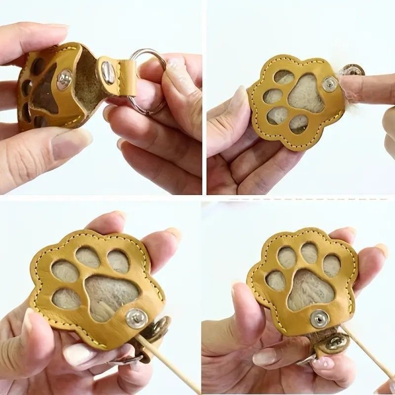 Dog Hair Collector Keychain Le - Leather Strap Quick Release บทวิจารณ์และราคา