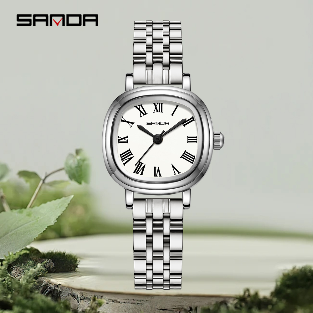 SANDA Top 1137 Women's Quartz  - Stainless Bracelet Diver บทวิจารณ์และราคา