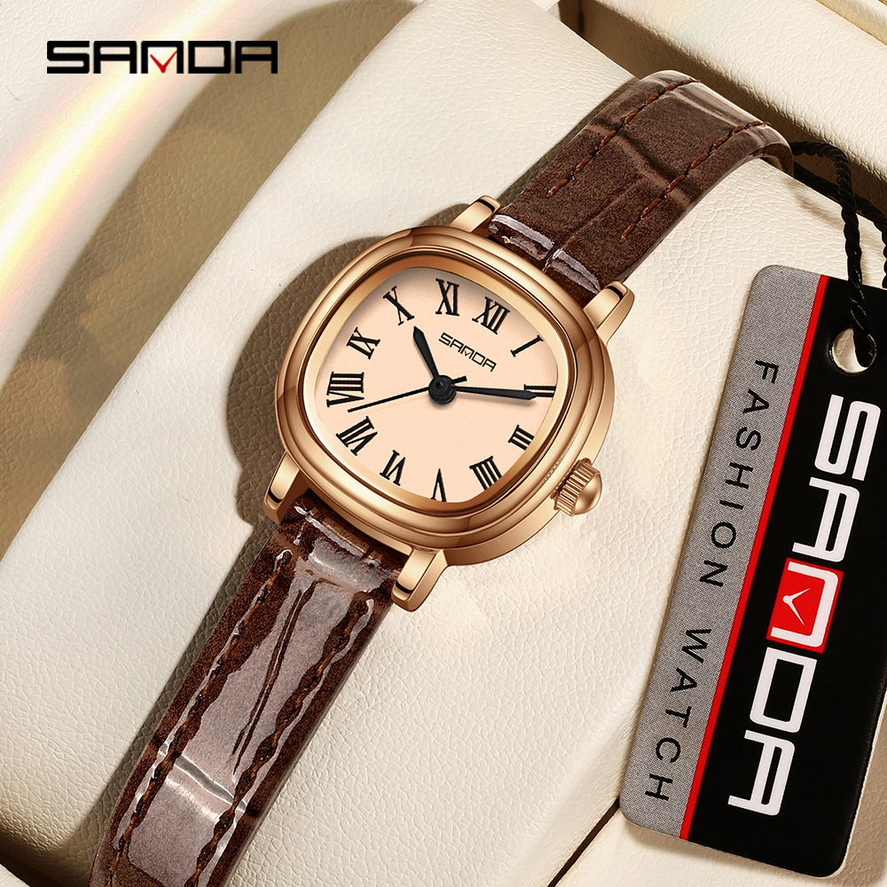 SANDA Top 1137 Women's Quartz  - Stainless Bracelet Diver บทวิจารณ์และราคา