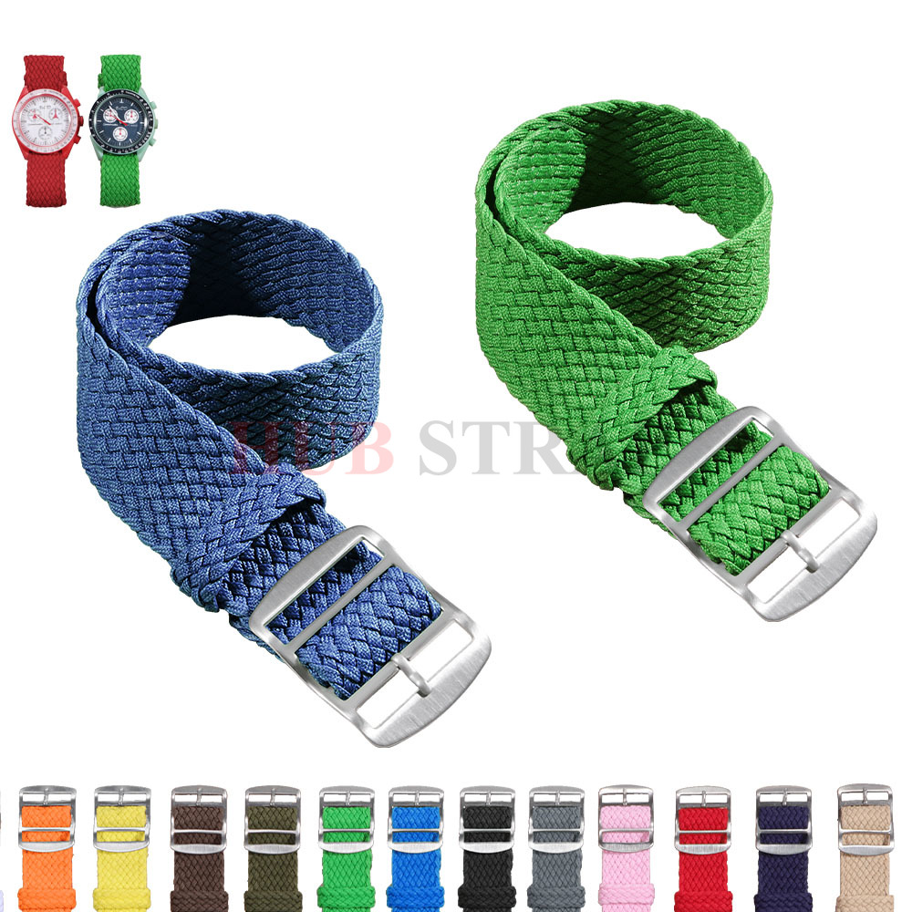 14mm 16mm 18mm 20mm 22mm Nylon - Perlon Strap Woven บทวิจารณ์และราคา