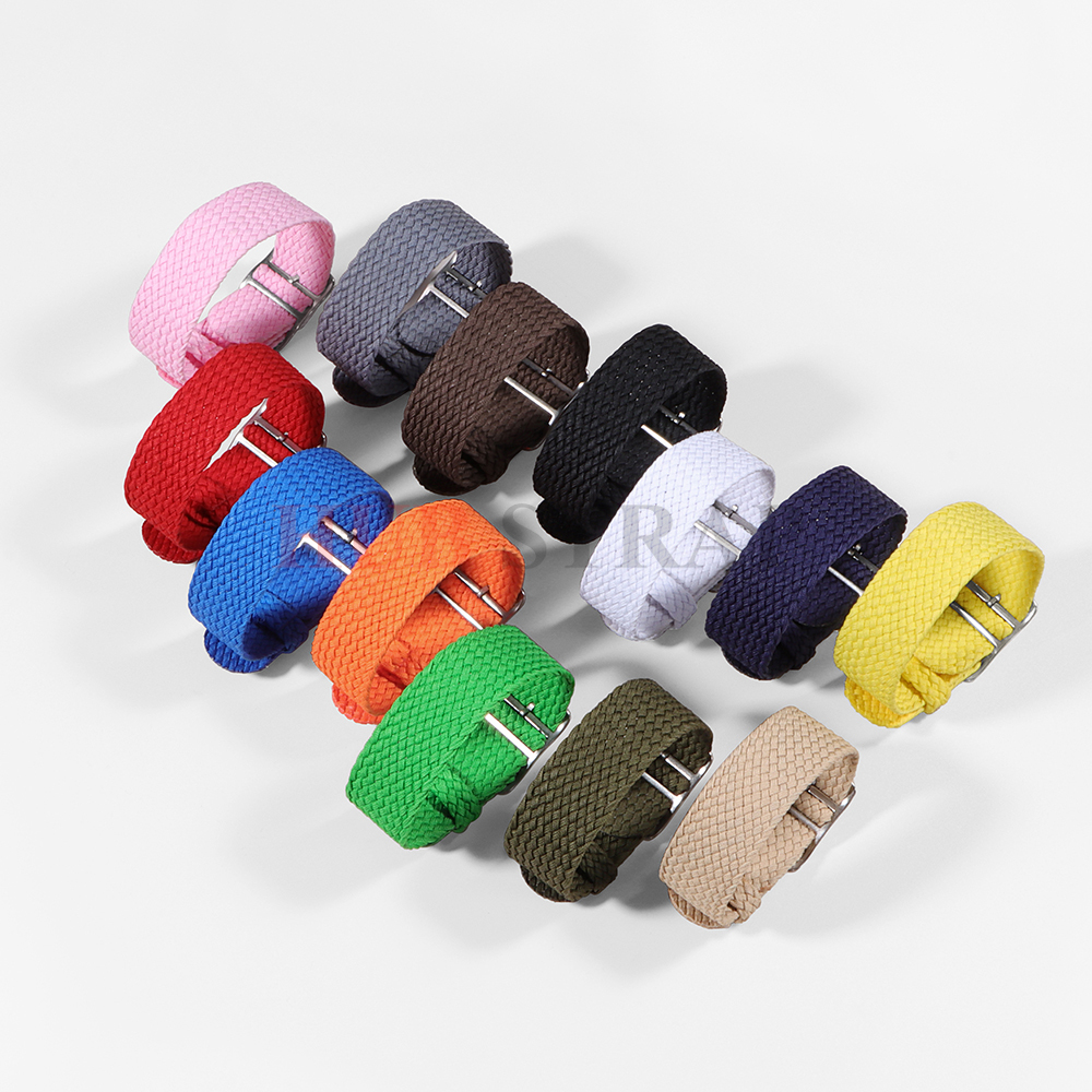 14mm 16mm 18mm 20mm 22mm Nylon - Perlon Strap Woven บทวิจารณ์และราคา