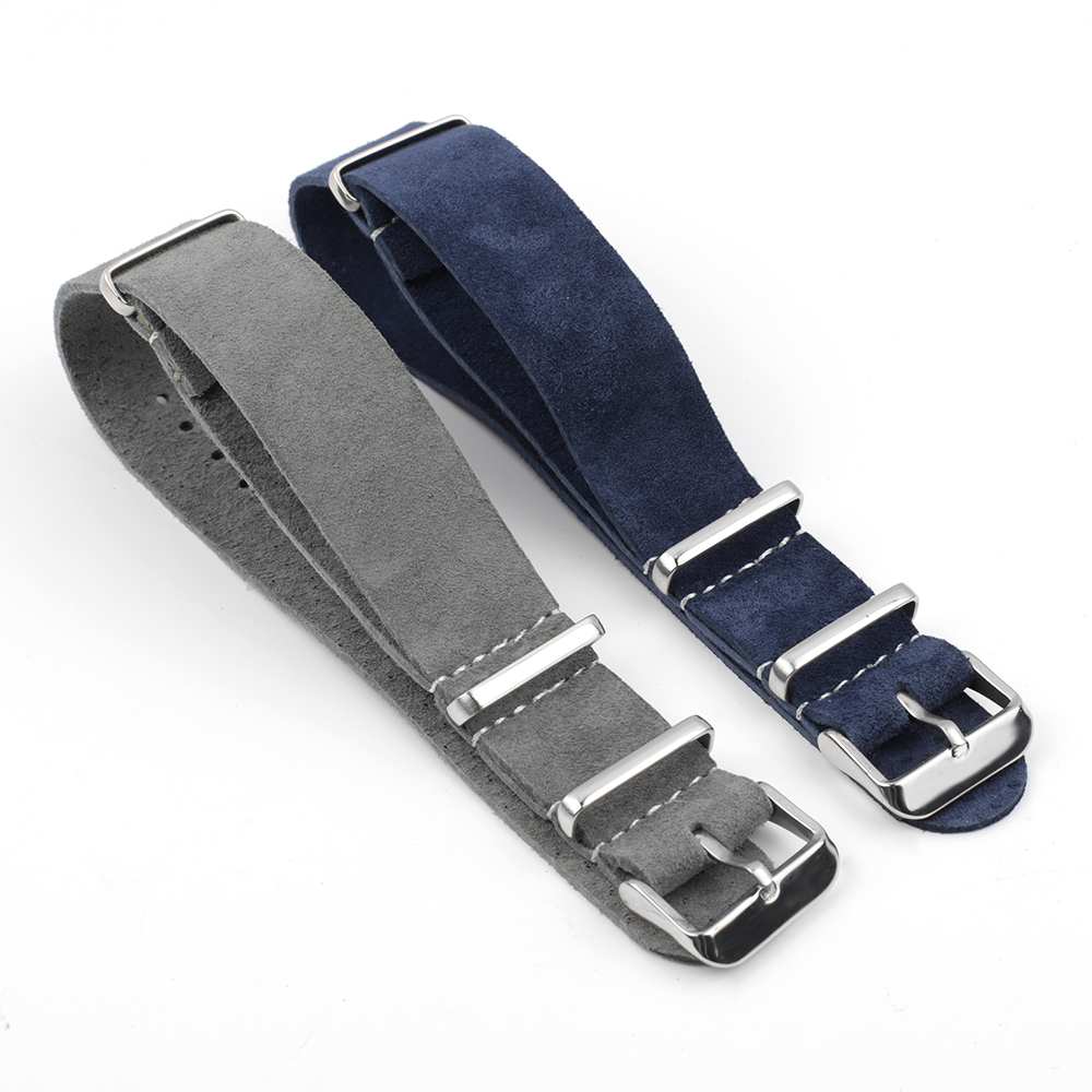 Soft Suede Watchband Long Stra - Suede Strap Watch บทวิจารณ์และราคา