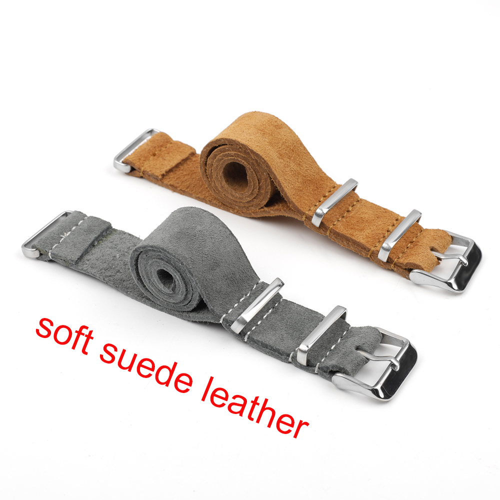 Soft Suede Watchband Long Stra - Suede Strap Watch บทวิจารณ์และราคา