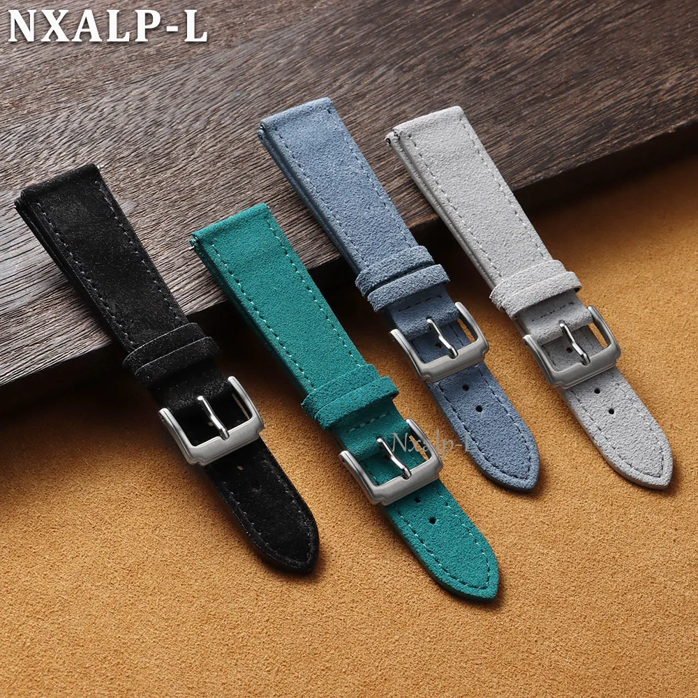 Durable Suede Cowhide Watch St - Suede Strap Watch บทวิจารณ์และราคา
