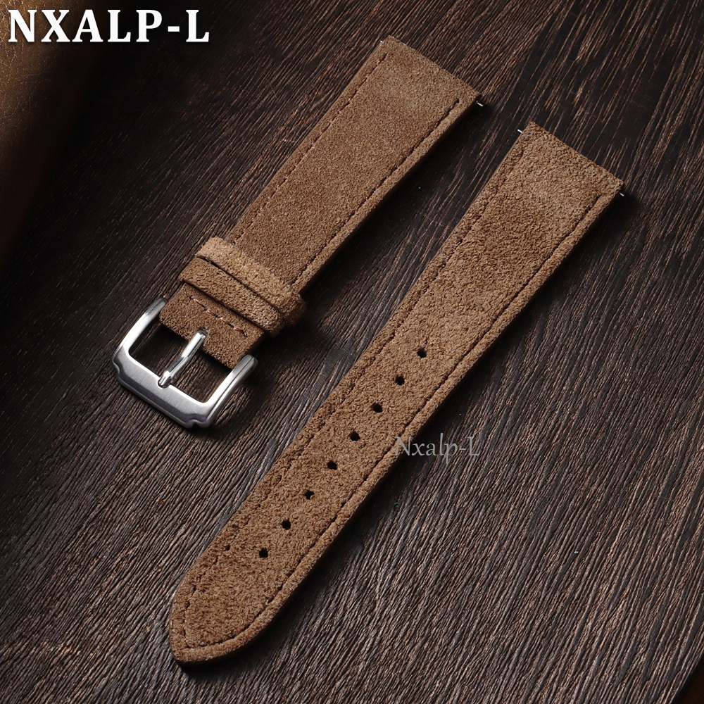 Durable Suede Cowhide Watch St - Suede Strap Watch บทวิจารณ์และราคา