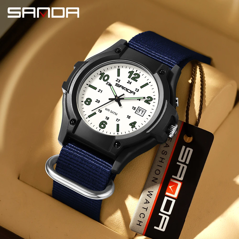 SANDA 6376 Fashion Men's Sport - Tropic Strap Vintage บทวิจารณ์และราคา