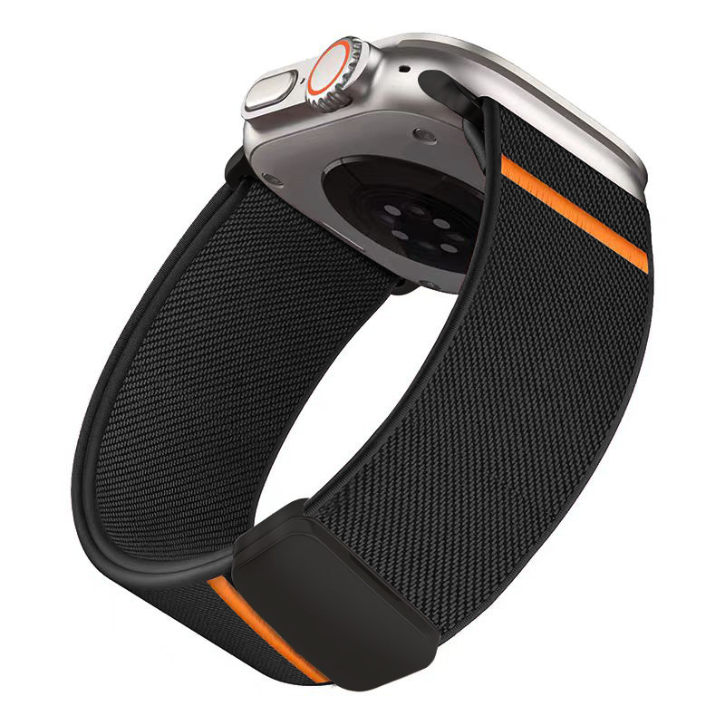 Nylon Loop Strap For Apple Wat - Milanese Loop Magnetic บทวิจารณ์และราคา