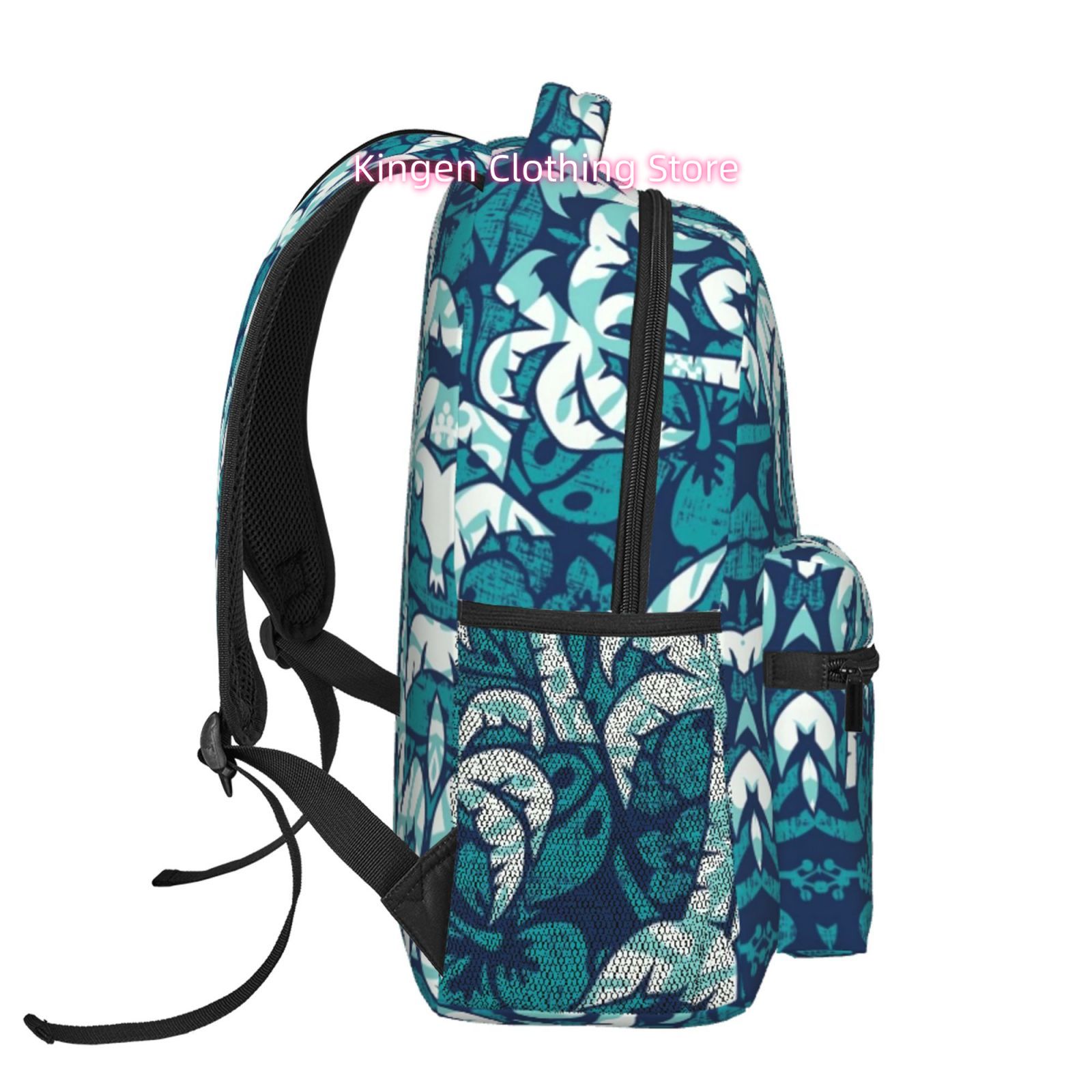 Teal Vintage Palm Tropical Pri - Tropic Strap Vintage บทวิจารณ์และราคา