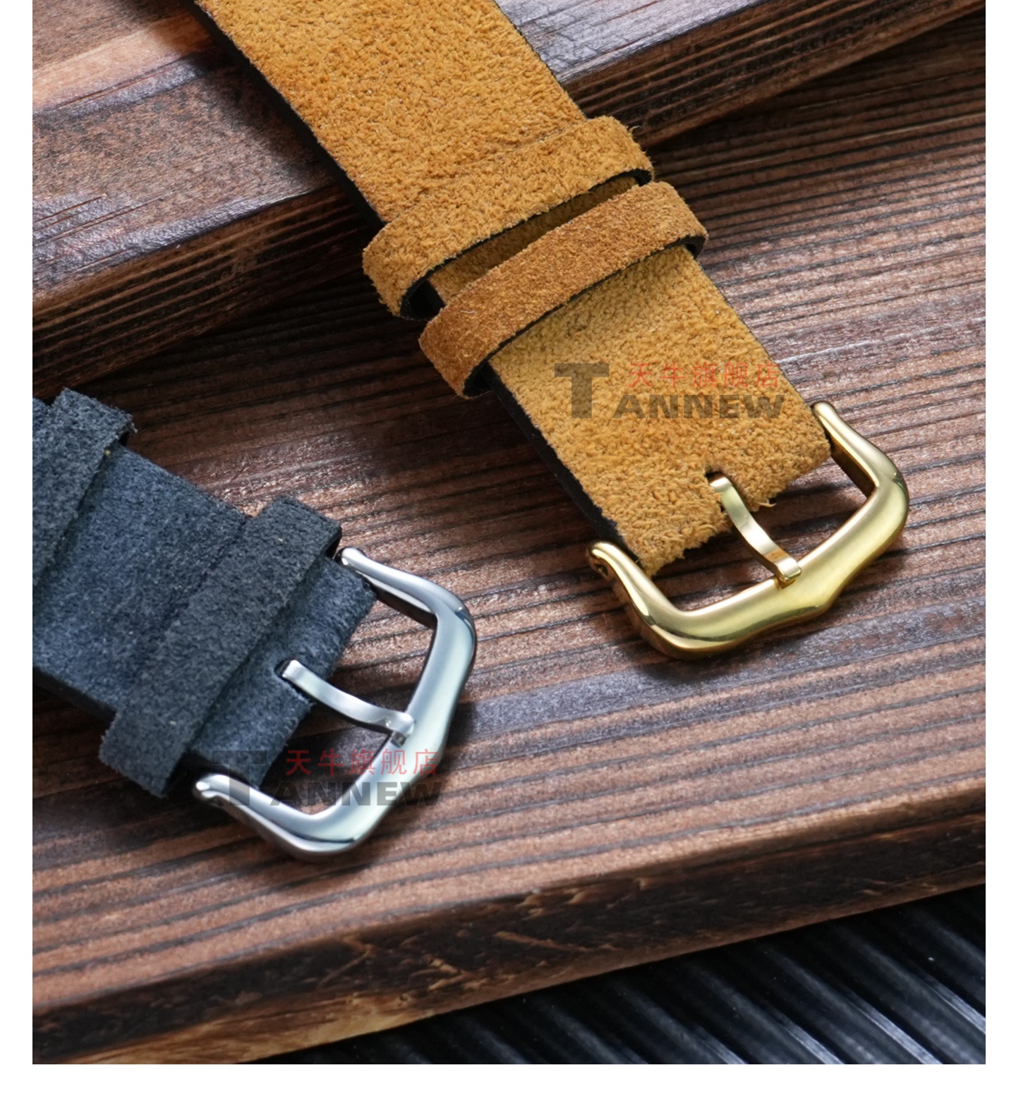 For Cartier Tank, Santos-Dumon - Suede Strap Watch บทวิจารณ์และราคา