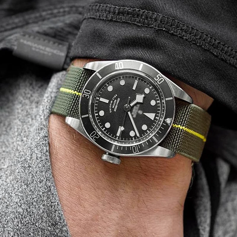 Nylon Soft Waterproof Watchban - Canvas Strap Watch บทวิจารณ์และราคา