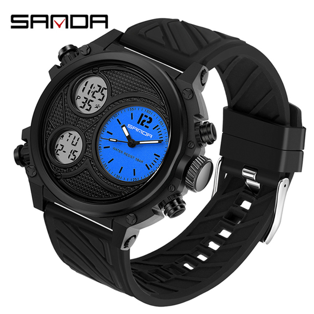 SANDA 3002 Brand Men's Dual Ti - Tropic Strap Vintage บทวิจารณ์และราคา