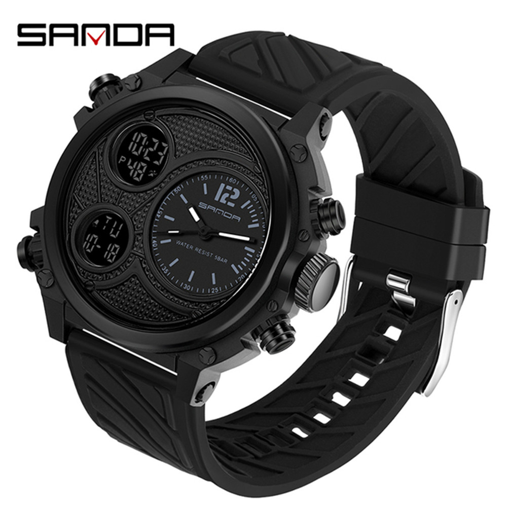 SANDA 3002 Brand Men's Dual Ti - Tropic Strap Vintage บทวิจารณ์และราคา
