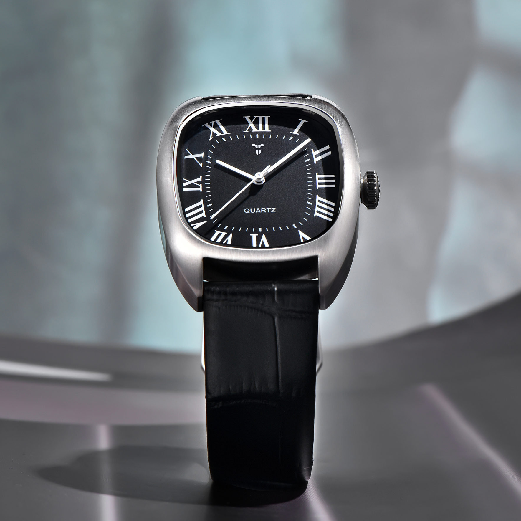 New luxury Men's Quartz Watche - Leather Watch Band Men บทวิจารณ์และราคา