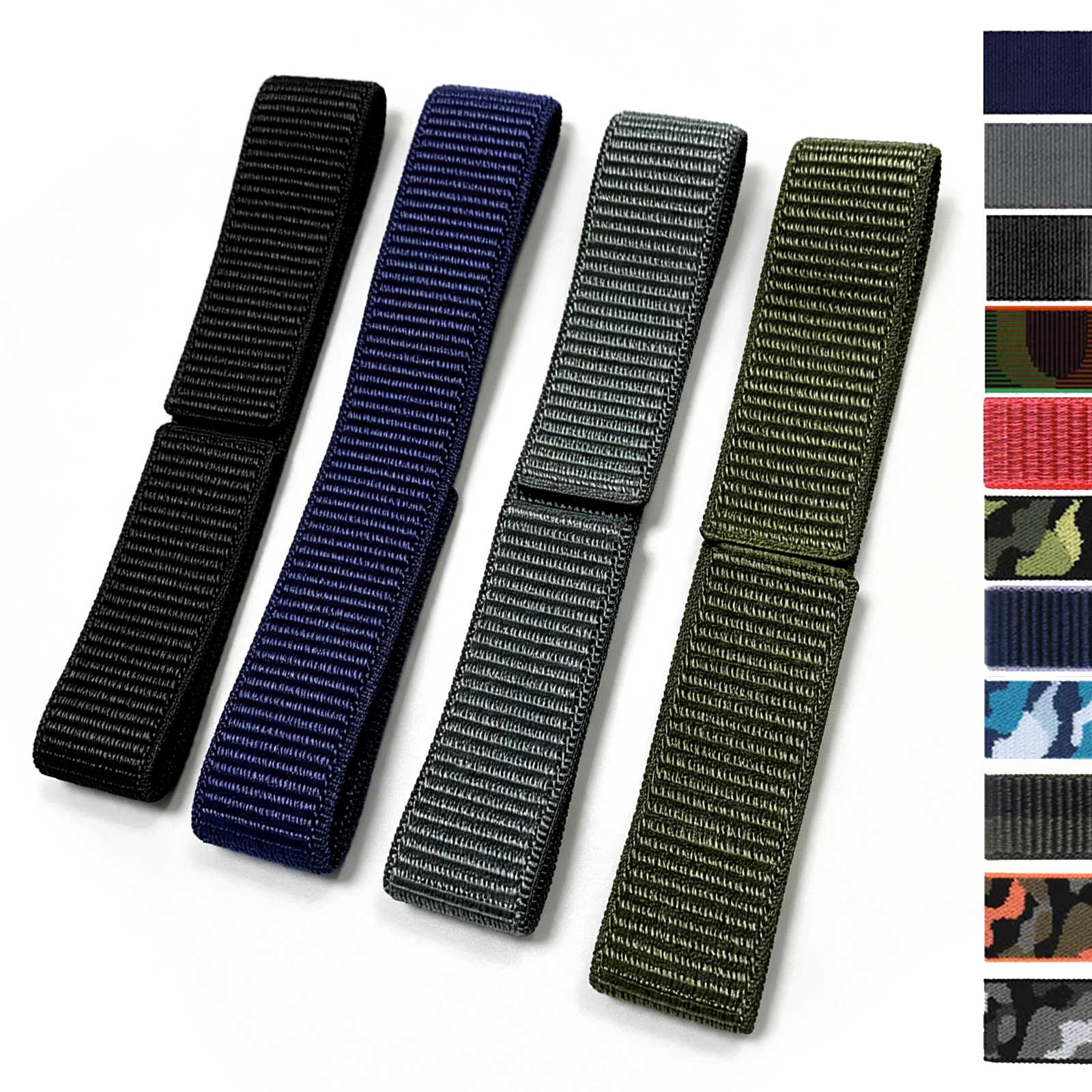 26/22mm Hook Loop Nylon Watch  - Sport Loop Velcro บทวิจารณ์และราคา