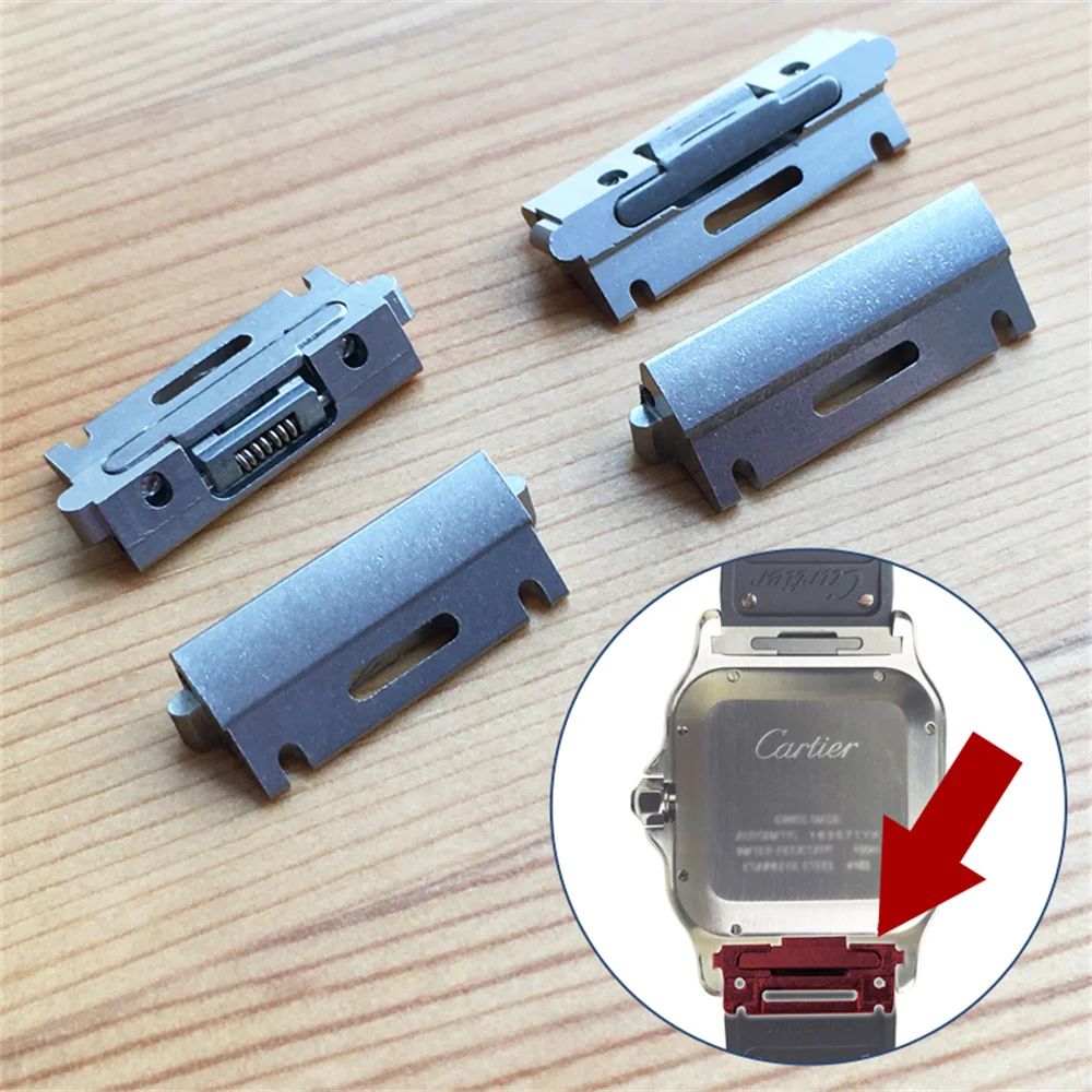 Perfect fit adapter connrctor  - Leather Strap Quick Release บทวิจารณ์และราคา