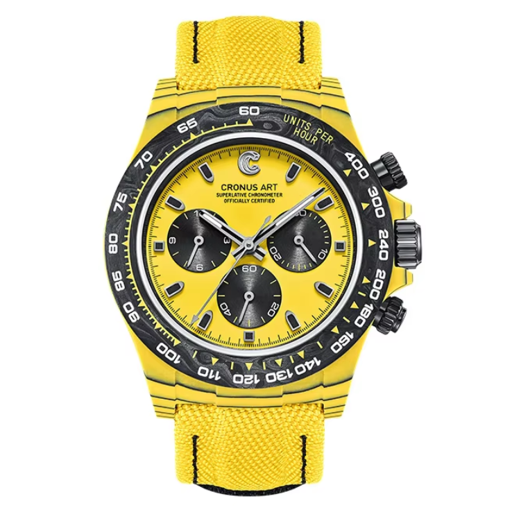 CRONUSART Men Chronograph Watc - Canvas Strap Watch บทวิจารณ์และราคา