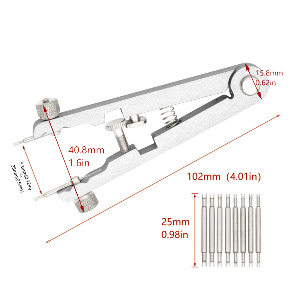 1Pc Watch Spring Bar Plier Too - Spring Bar Tool Set บทวิจารณ์และราคา