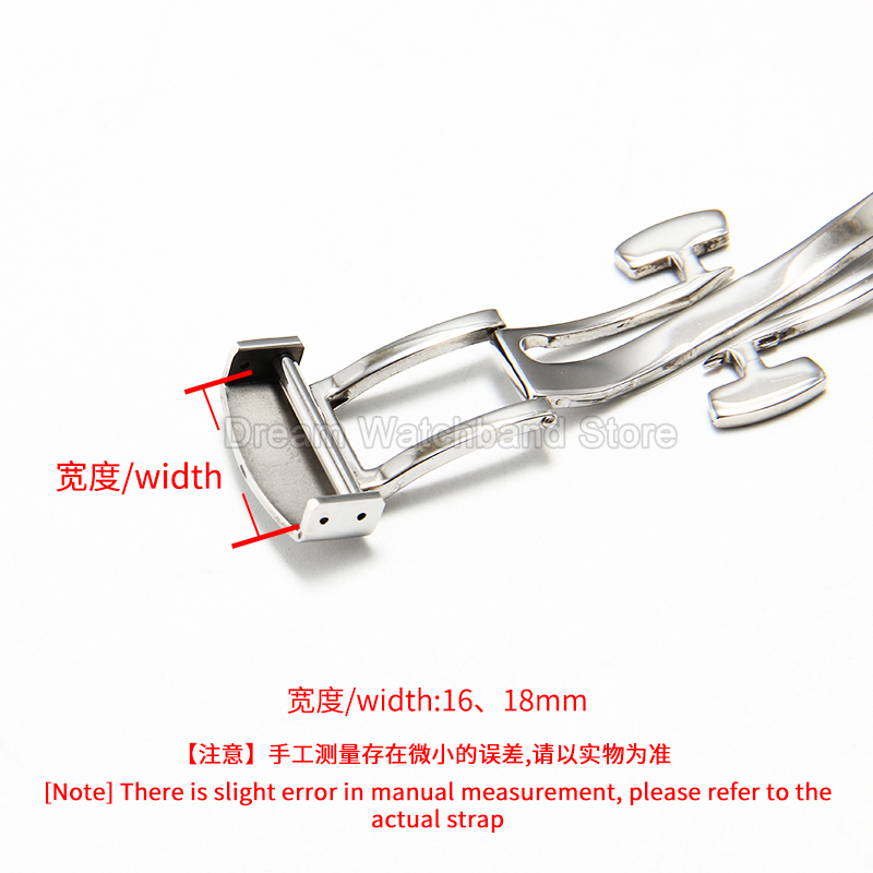 Premium 316L Solid Stainless S - Butterfly Clasp Deployant บทวิจารณ์และราคา
