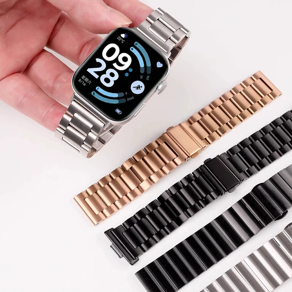 Luxurious Bands for Redmi Watc - Butterfly Clasp Deployant บทวิจารณ์และราคา