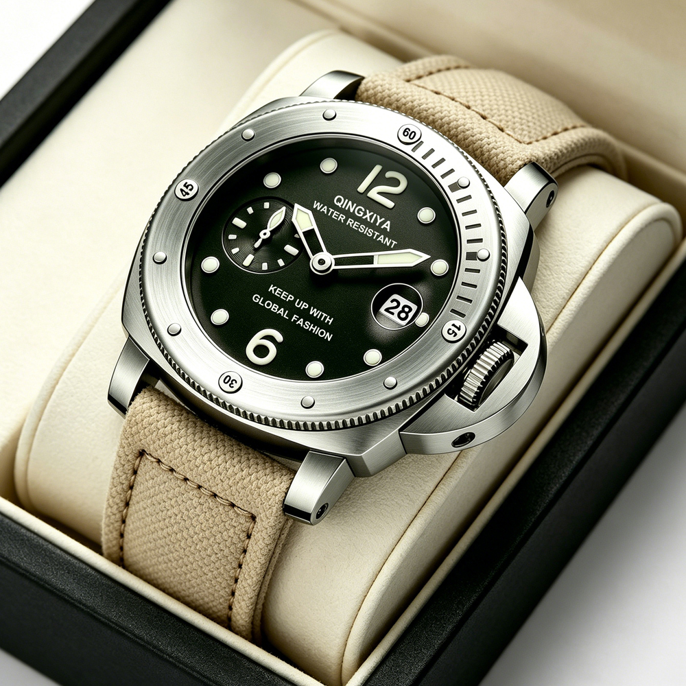 QINGXIYA Sports Canvas Strap M - Canvas Strap Watch บทวิจารณ์และราคา
