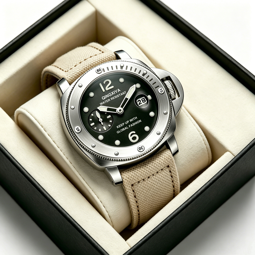 QINGXIYA Sports Canvas Strap M - Canvas Strap Watch บทวิจารณ์และราคา