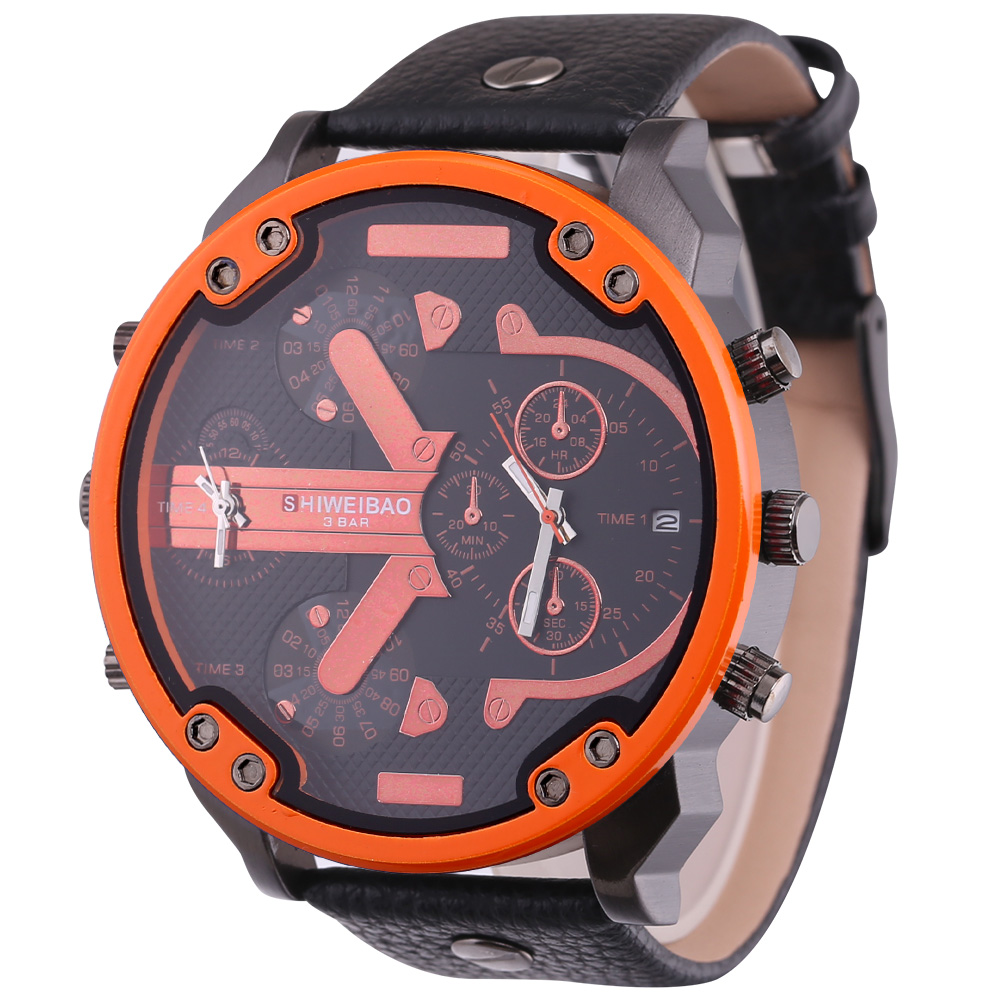 Men Watches 2018 Luxury Brand  - Leather Watch Band Men บทวิจารณ์และราคา