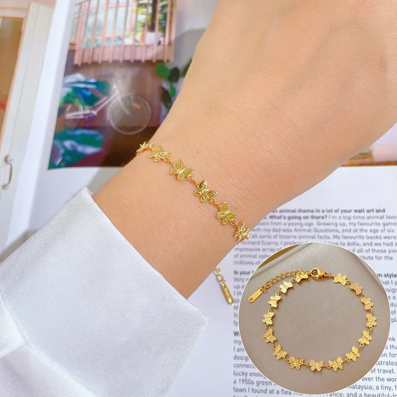 Vintage Fashion Butterfly Bead - Butterfly Clasp Deployant บทวิจารณ์และราคา