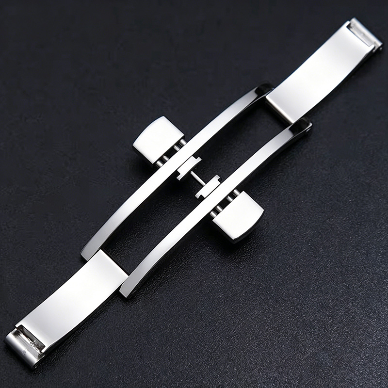 Watch Band Buckle Stainless St - Butterfly Clasp Deployant บทวิจารณ์และราคา