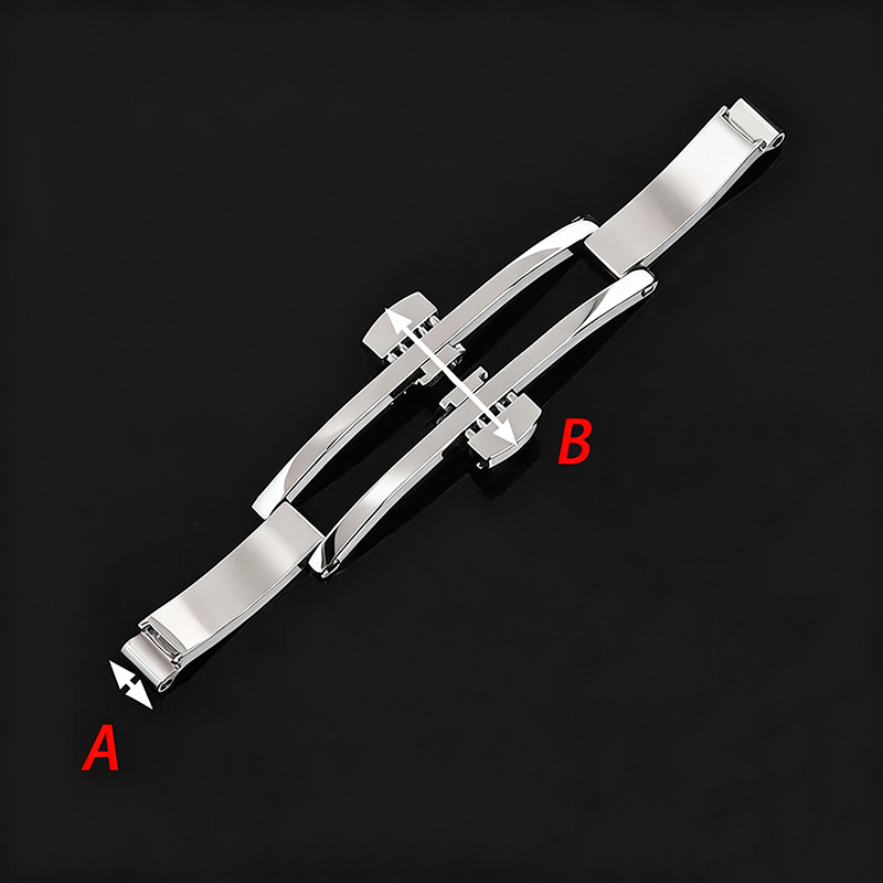 Watch Band Buckle Stainless St - Butterfly Clasp Deployant บทวิจารณ์และราคา