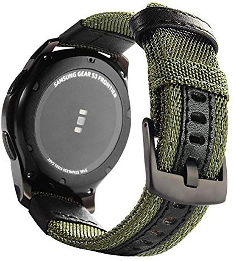24MM Nylon Watch Band For TicW - Canvas Strap Watch บทวิจารณ์และราคา