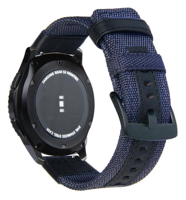 24MM Nylon Watch Band For TicW - Canvas Strap Watch บทวิจารณ์และราคา