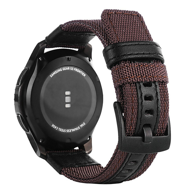 24MM Nylon Watch Band For TicW - Canvas Strap Watch บทวิจารณ์และราคา