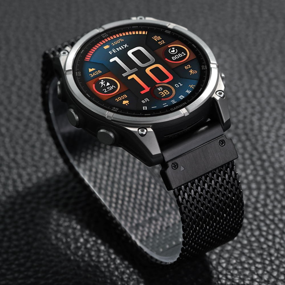 Quick Fit 22/26mm For Garmin F - Milanese Loop Magnetic บทวิจารณ์และราคา