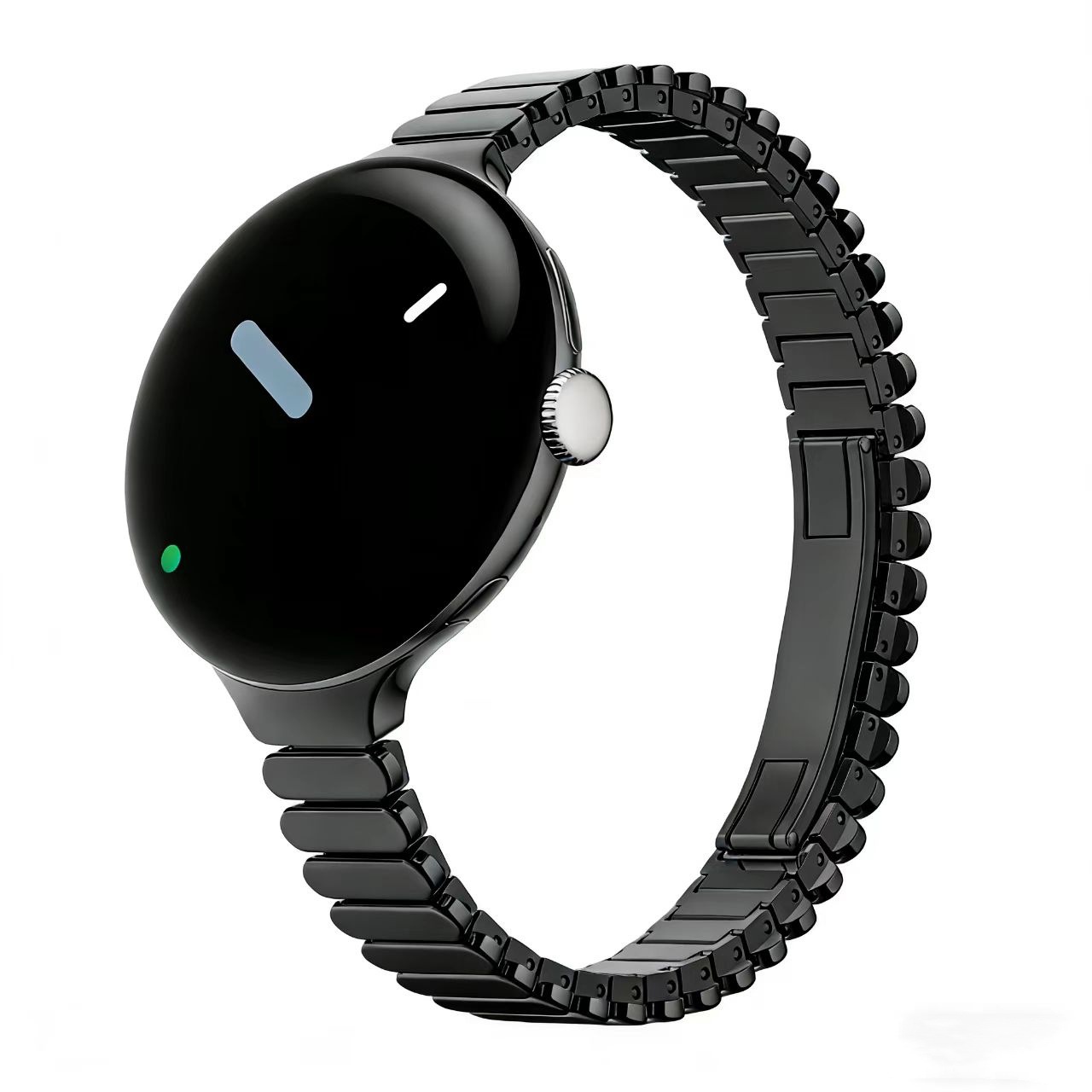 Oval Shape Link Watch Band for - Butterfly Clasp Deployant บทวิจารณ์และราคา