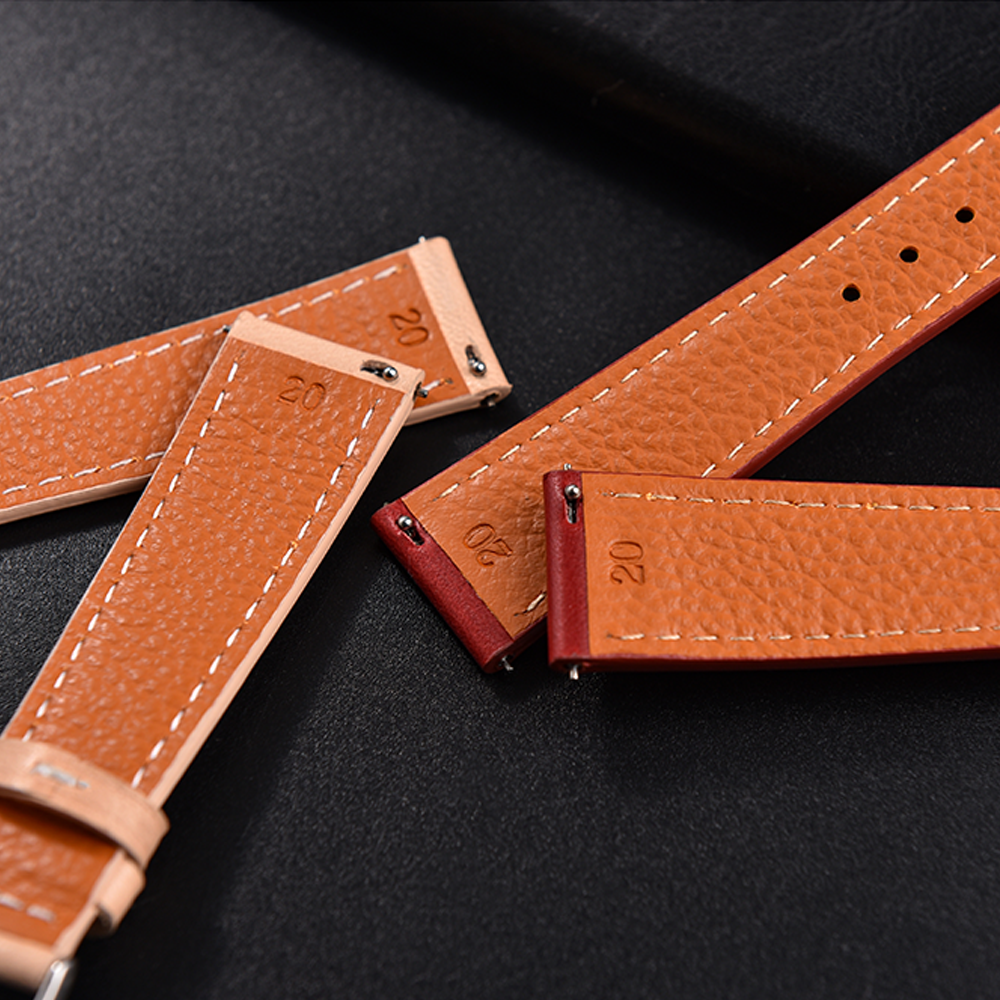 Vintage Watchband 18mm 20mm 22 - Leather Strap Quick Release บทวิจารณ์และราคา