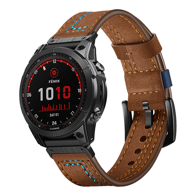 22mm 26mm Genuine Leather Stra - Leather Strap Quick Release บทวิจารณ์และราคา