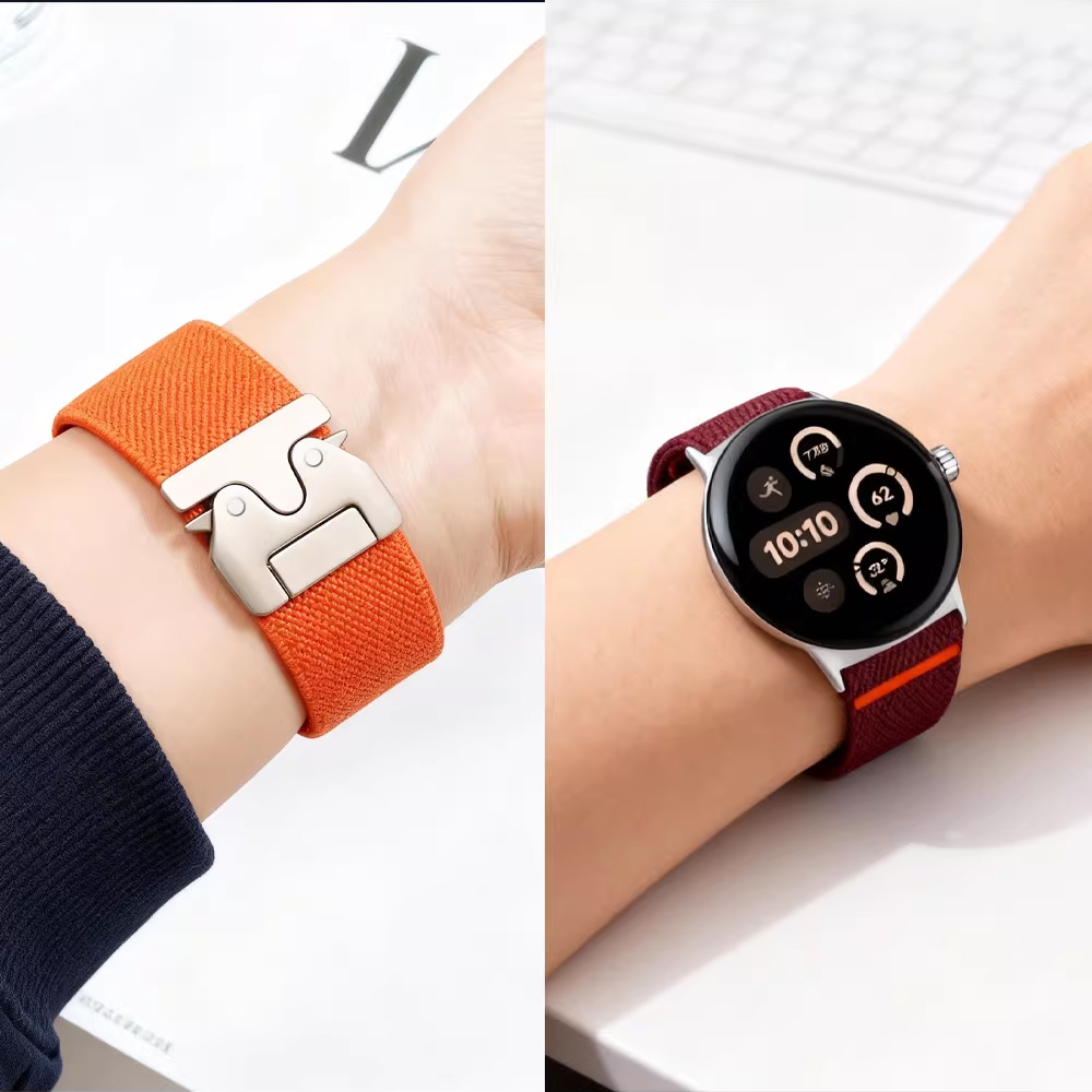 Band For Google Pixel Watch 4/ - Parachute Strap Elastic บทวิจารณ์และราคา